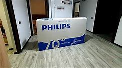 Philips 70PUS7304/12 Smart TV Ambilight 3 & Android - Unboxing si Setup Initial.