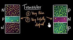 Transistor working | Class 12 (India) | Physics | Khan Academy