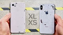 Pixel 3 XL vs iPhone XS Max DROP Test! Durability Pro?