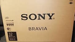 Sony W600D 32" HD Smart Tv Unboxing | Sony Tv Review