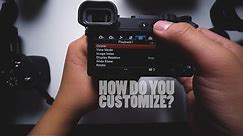 Sony a6500 Custom Settings Guide