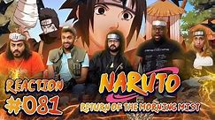 Naruto - Episode 81 Return of the Morning Mist - Group Reaction