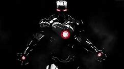Iron Man Black Suit live wallpaper