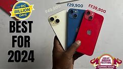 iPhone 13 vs 14 vs 15 in 2024 II Best Value for Money iPhone in Flipkart BBD Sales 2024 🔥