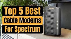 Top 5 Best Cable Modems For Spectrum In 2024 { Updated } | Best Spectrum Modems 2024