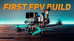 Building My First Beginner FPV Drone + First Flight!
