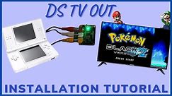 EASY TUTORIAL NDS TV OUT mod installation - Nintendo DS on the Television !!!