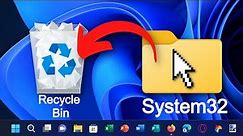Deleting System32 in Windows 11