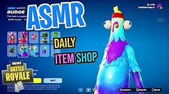 ASMR Fortnite NEW Birds of a Feather Bundle Skins! Daily Item Shop 🎮🎧 Relaxing Whispering 😴💤