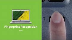 Acer l Fingerprint Recognition
