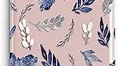 iPhone 5S Case,iPhone SE Case,Cute Floral Flowers Purple Aloha Summer Tropical Purple Plants Leaves Succulents Cactus Indoor Plant Spring Elegant Case Girls Clear Soft Case Compatible for iPhone 5S SE