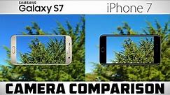 iPhone 7 vs Galaxy S7 - Camera Comparison Test