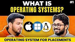 Lecture 1: What is an Operating System ?