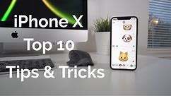 Top 10 iPhone X Tips and Tricks!