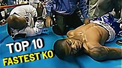 TOP 10 Fastest Knockouts In Boxing History