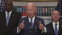 President Biden brings up Delaware house fire while discussing Maui displacement