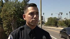 Rookie cop saves life of 12-year-old who intended to jump off bridge