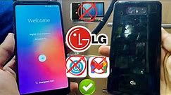 LG G6 (Android 9) Google Account Lock FRP Bypass / Without Pc