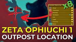 8-in-one Resources Zeta Ophiuchi Outpost Location in Starfield!