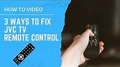 JVC Remote Not Working with TV - 3 Ways to Fix it