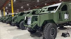 Roshel is increasing production of the new Senator MRAP armored vehicle