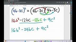Products of Algebraic Expressions / Grade 10 Algebra