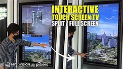 Interactive Touch Screen TV