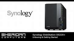 Synology DiskStation DS220+ NAS | Unboxing and Getting Started