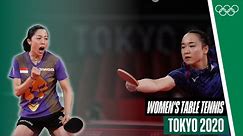 Women's Singles Table Tennis 🏓 Bronze Medal Match | Tokyo 2020