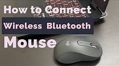 How to Connect Bluetooth Mouse to Laptop