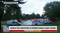 Pennsylvania flash flooding leaves 5 dead, 2 children missing