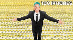 I Customized 100 iPhones And Gave Them To People!