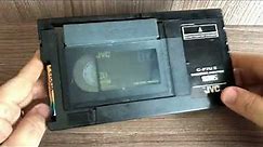 VHS-C to video cassette adapter JVC C-P7U II rare model