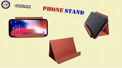 Origami Phone Stand - How to Make Origami Phone Stand - DIY