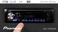 How To - EQ Settings on Pioneer In-Dash Receivers 2018