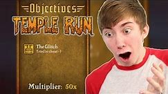 Temple Run - THE GLITCH ACHIEVEMENT (iPhone Gameplay Video)
