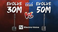 Electro-Voice EVOLVE 30M VS 50M Portable Powered Column Speakers Details and Best Uses