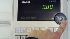 Casio PCR-262 Electronic Cash Register eBay Testing Video