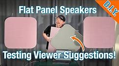 Testing Viewer Suggestions on “The World's Best Speakers” from Tech Ingredients - Dayton Audio