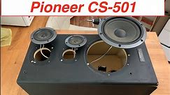 Pioneer CS-501 - A Look Inside + Audio Test