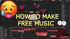 MAKING MUSIC FOR FREE! | HOW TO MAKE MUSIC FOR FREE | AUDIOTOOL TUTORIAL