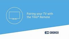 Pairing Your TV with the TiVo Remote