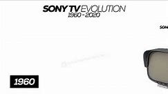 Sony tv evolution 📺📺📺