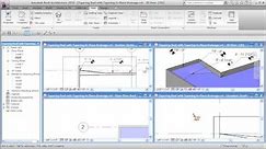 REVIT Tapered Roof Cricket With In-Place Sweep Blend - CADclip
