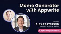 Meme Generator with Appwrite, Cloudinary, and Next.js