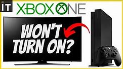 HOW TO FIX XBOX ONE WON'T TURN ON EASY FIX