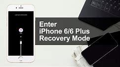 How to Enter iPhone 6/6 Plus Recovery Mode Manually | iToolab
