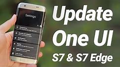 Install One UI (9.0 Pie) on Galaxy S7 & S7 Edge