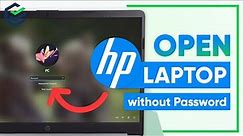 [Unlock HP Laptop] How to Open HP Laptop without Password 2023 | How to Unlock HP Laptop Password