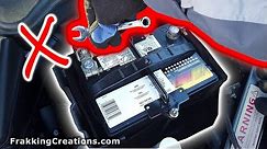How to change a Car battery Safely - Which wire to disconnect first? Plus don't lose memory settings